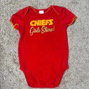 NFL Red and Yellow Chiefs Bodysuit